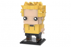 CaDa Klemmbausteine - Initial-D Brickhead Keisuke Takahashi - 170 Teile