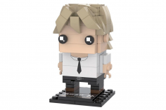 CaDa Klemmbausteine - Initial-D Brickhead Ryosuke Takahashi - 142 Teile