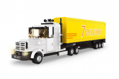 Wange Klemmbausteine Gütertransport LKW 7-Delivery - 333 Teile