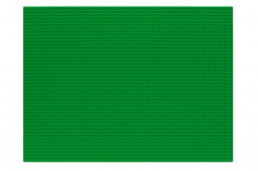 Wange Grundplatte grün 48x64 Noppen, ca. 51,3x38,5cm
