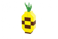 Wange Klemmbausteine EI mit Ananas 17 Teile