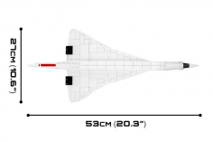 COBI Klemmbausteine Concorde G-BBDG - 455 Teile