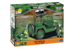 COBI Klemmbausteine Auto Vietnam Krieg M151 A1 MUTT Militär Fahrzeug - 91 Teile