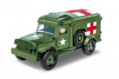 COBI Klemmbausteine 2. Weltkrieg Dodge WC-54 Krankenwagen Militär bestehend aus 293