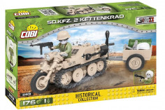 COBI Klemmbausteine Motorrad 2. Weltkrieg DAK SD.KFZ.2 Kettenkrad HK-1 - 176 Teile