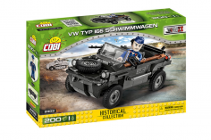 COBI Klemmbausteine Auto 2. Weltkrieg VW Typ 166 Schwimmwagen - 200 Teile