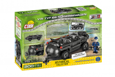 COBI Klemmbausteine Auto 2. Weltkrieg VW Typ 166 Schwimmwagen - 200 Teile