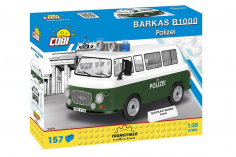 COBI Klemmbausteine Auto BARKAS B1000 POLIZEI - 157 Teile