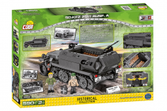 COBI Klemmbausteine Auto 2. Weltkrieg SD.KFZ.251/1 Ausf. A - 590 Teile