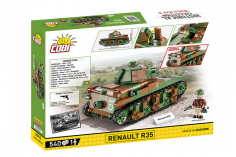 COBI Klemmbausteine Panzer 2. Weltkrieg Renault R35 - 540 Teile