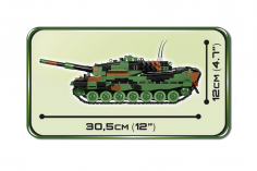 COBI Klemmbausteine Panzer Leopard 2 A4 - 864 Teile