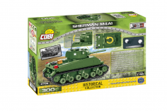 COBI Klemmbausteine Panzer 2. Weltkrieg Sherman M4A1 - 300 Teile