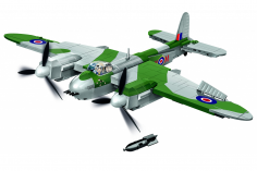 COBI Klemmbausteine 2. Weltkrieg De Havilland Mosquito FB Mk.VI Flugzeug bestehend aus 452 Teilen