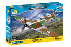 COBI Klemmbausteine Flugzeug 2. Weltkrieg Dewoitine D.520 - 283 Teile