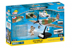 COBI Klemmbausteine Flugzeug 2. Weltkrieg Dewoitine D.520 - 283 Teile