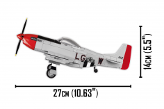 COBI Klemmbausteine Flugzeug P-51D Mustang - 265 Teile