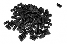KBW Klemmbausteine Technik Gewinde Schraube in schwarz 100Stück