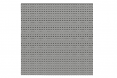 Wange Grundplatte hell grau 32x32 Noppen, ca. 25,5x25,5cm