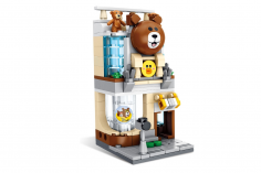 Panlos Klemmbausteine Mini Street View Modular Boutique - 249 Teile