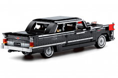 Sembo Klemmbausteine Hongqi CA72 schwarzer Oldtimer - 773 Teile