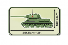 COBI Klemmbausteine Panzer T-34-85 (2in1) - 668 Teile