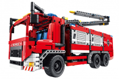 Qihui Klemmbausteine Feuerlöschfahrzeug 2-in1 - 1288 Teile