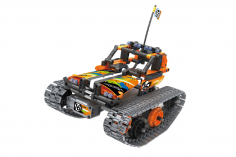 Qihui Klemmbausteine 3-in-1 Stunt Car in orange 2,4GHz - 392 Teile