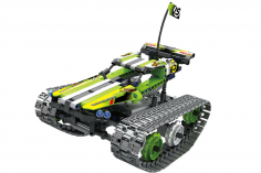 Qihui Klemmbausteine 3-in-1 Stunt Car in grün 2,4GHz - 353 Teile