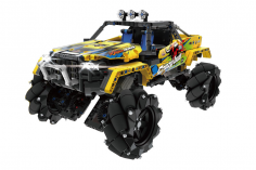 Qihui Klemmbausteine Stunt Drift Off-Road Car 2,4GHz mit Licht und Sound - 1030 Teile