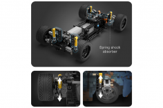 CaDA Klemmbausteine Speed Cowboy - 1120 Teile