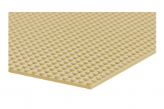 Grundplatte UNTERBAUBAR sand gelb 32x32 Noppen, ca. 25,5x25,5cm