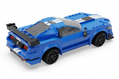 CaDA Klemmbausteine Blue Knight 500 - RC Set RTR mit Fernsteuerung oder via APP und Antriebsset - 325 Teile