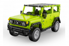 CaDA Klemmbausteine Suzuki Jimny - RC Set RTR mit Fernsteuerung oder via APP und Antriebsset - 579 Teile