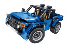 Qihui Klemmbausteine 2-in-1 Pickup Truck mit Fernsteuerung 27MHz - 353 Teile
