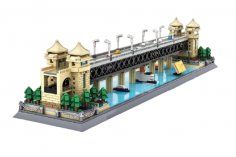 Wange Klemmbausteine - Yangtze River Bridge-Wuhan in China - 1452 Teile