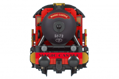 MouldKing Klemmbausteine magische Dampflokomotive mit Fernsteuerung und Schienenkreis - 2086 Teile
