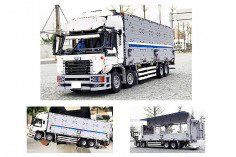 MouldKing Klemmbausteine Container LKW mit RC Set (Ferngesteuert) - 4166 Teile