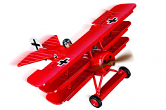 Cobi Klemmbausteine Fokker DR.1 Roter Baron bestehend aus 174 Teilen