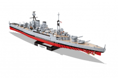 COBI 4830 Klemmbausteine Schlachtschiff HMS Hood - 2613 Teile