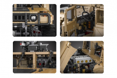 CaDA Klemmbausteine - Humvee – 3935 Teile
