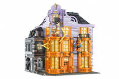 MouldKing Klemmbausteine MAGIC SERIE Joker Shop mit LED Beleuchtung - 3363 Teile