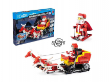 CaDA Klemmbausteine Santa 2in1 - 439 Teile