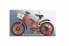 Winner Klemmbausteine Technique Fahrrad - 235 Teile