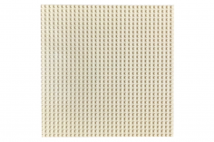 Klemmbausteine Grundplatte 32x32 Strand (25,5cmx25,5cm)
