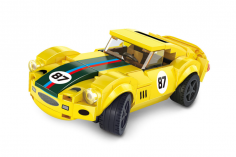Wange Klemmbausteine Supercar 87 - 106 Teile