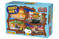 Linoos Klemmbausteine Peanuts Fruchtstand mit Snoopy und Woodstock - 141 Teile