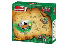 Linoos Klemmbausteine Peanuts Bergwerk mit Snoopy und Sally - 186 Teile