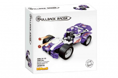 Linoos Klemmbausteine Pullback Racer Lila - 229 Teile