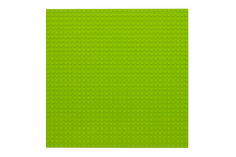 Wange Grundplatte lime grün 32x32 Noppen, ca. 25,5x25,5cm