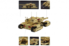 MouldKing Klemmbausteine MK-II Mammoth Panzer mit RC-Set - 3296 Teile